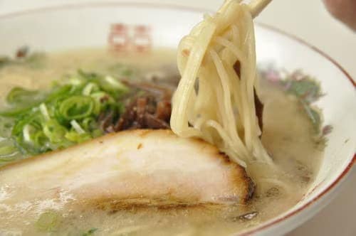 まむし 麺上げ